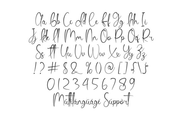 Fail in Love Font PNG with transparent background - Preview 2
