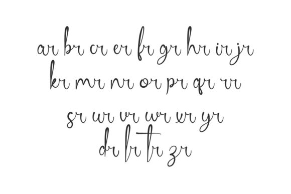 Fail in Love Font PNG with transparent background - Preview 4