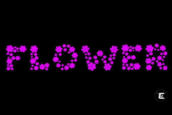 Flowers Font - Preview 2