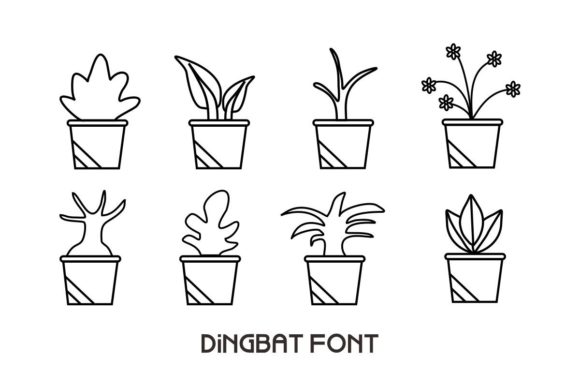 House Plant Font - Preview 1