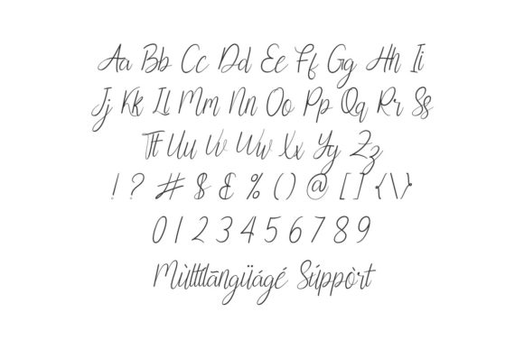 Knowingness Font PNG with transparent background - Preview 3