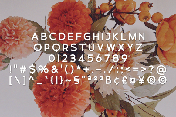 Kreslove Font PNG with transparent background - Preview 1