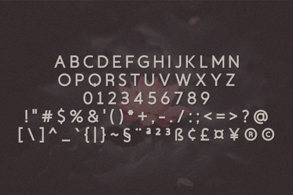 Lotuswild Font PNG with transparent background - Preview 1