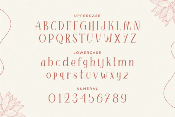 Miyatta Font PNG with transparent background - Preview 1