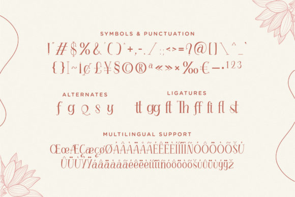 Miyatta Font PNG with transparent background - Preview 2