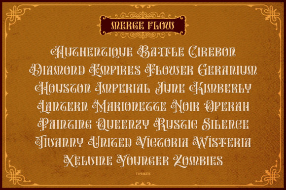 Mordentic Font PNG with transparent background - Preview 5