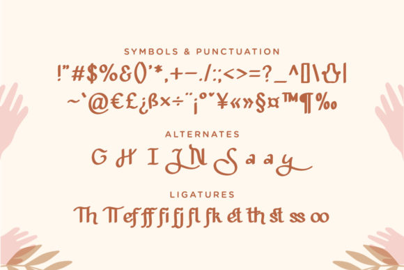Mylesbury Font PNG with transparent background - Preview 2