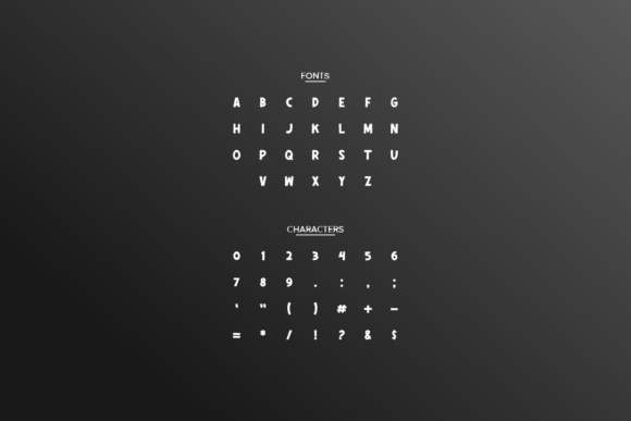 Nickresna Font PNG with transparent background - Preview 2