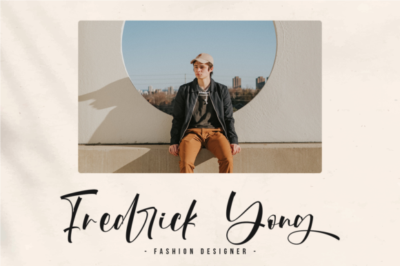 Richard Weston Font PNG with transparent background - Preview 3