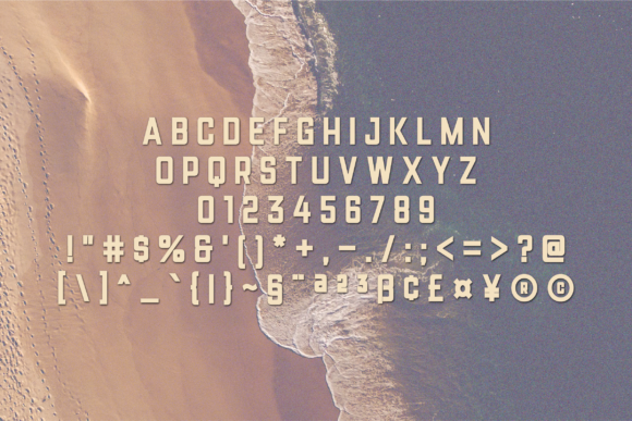 Roblock Font PNG with transparent background - Preview 1