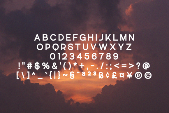 Rocksoon Font PNG with transparent background - Preview 1