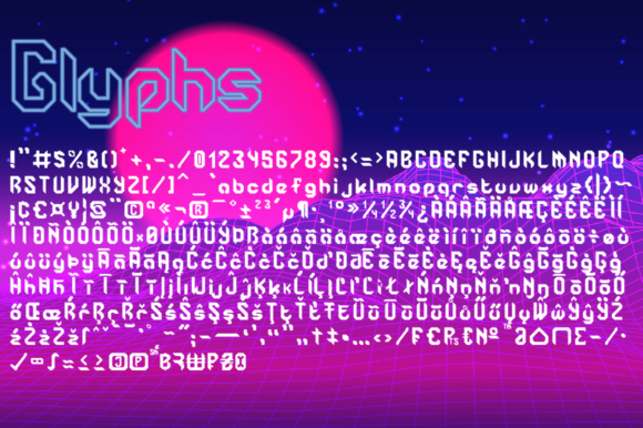 Semiautonomous Subunit Clade Family Font PNG with transparent background - Preview 1