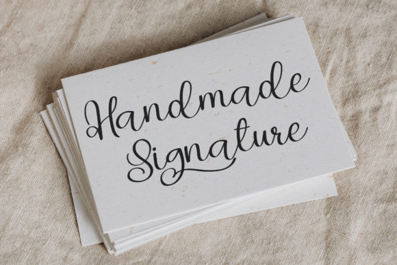 Signless Font PNG with transparent background - Preview 2