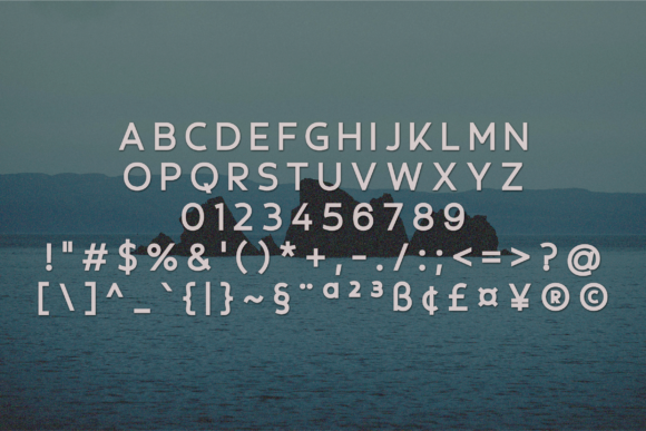 Skyvale Font PNG with transparent background - Preview 1