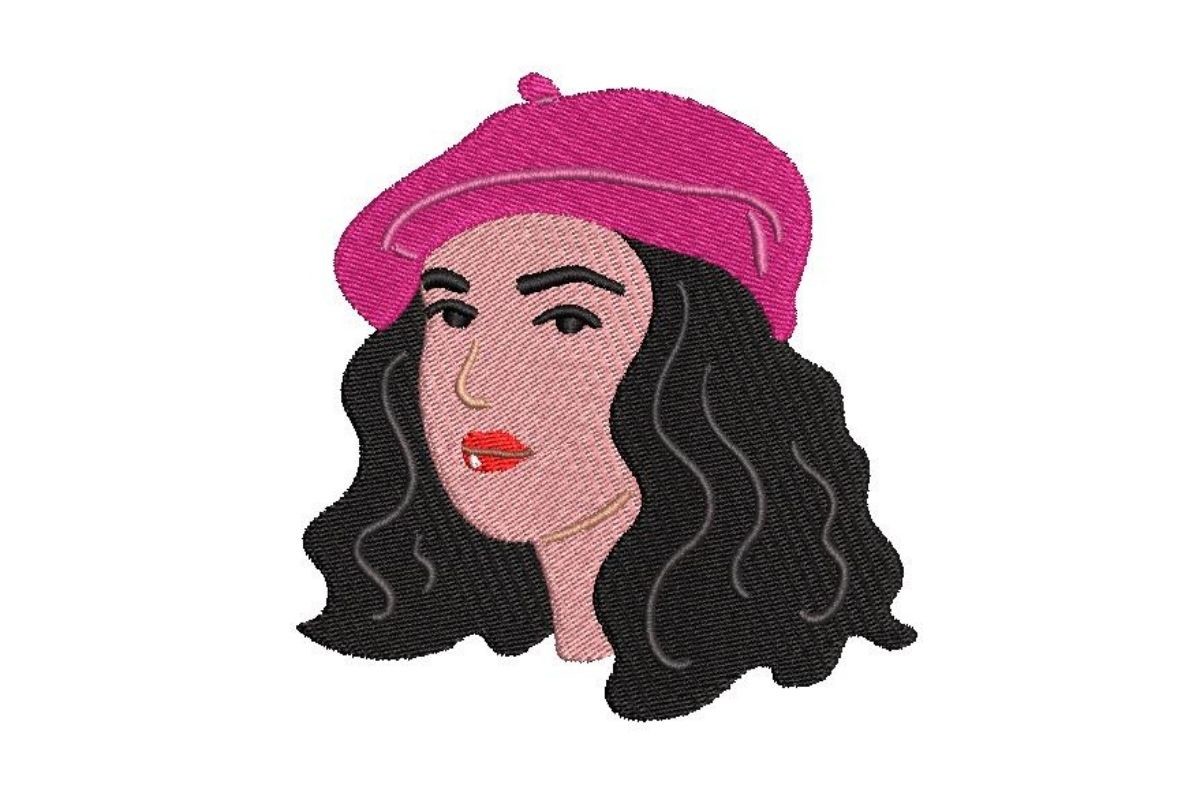 Woman Wearing a Beret