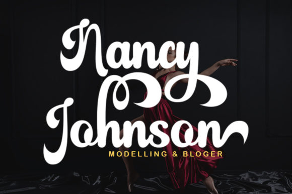 Bagline Script Font - Preview 2