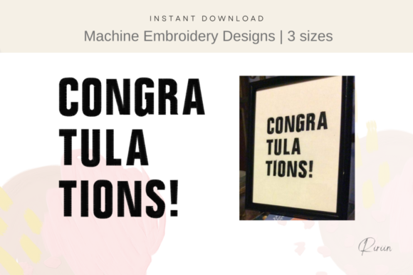 Congratulations