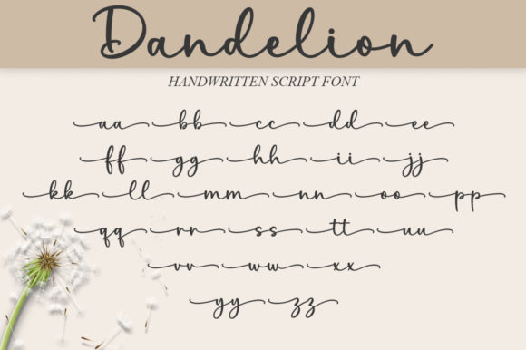 Dandelion Font - Preview 5