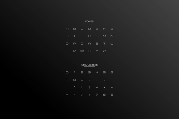 Debuciner Font - Preview 2