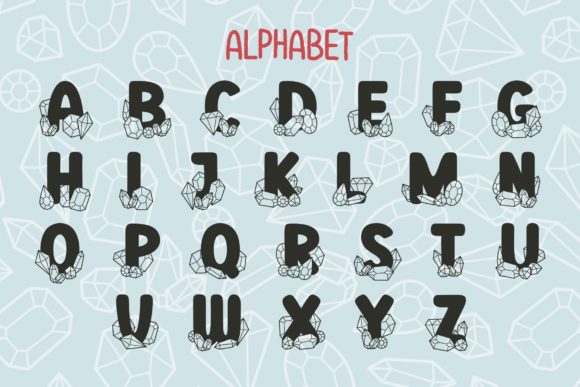 Gem Font - Preview 1