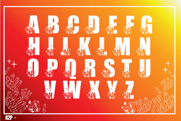 Gemstones Font - Preview 1