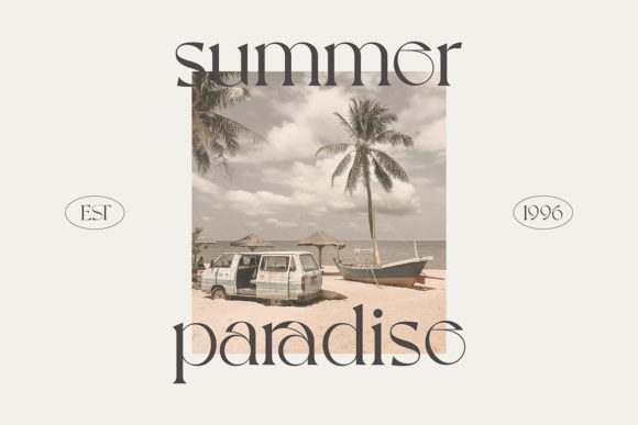 Grapevine Font PNG with transparent background - Preview 3