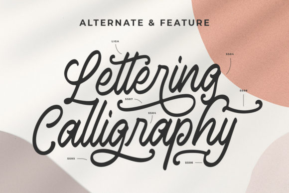 Mayhome Script Font PNG with transparent background - Preview 2