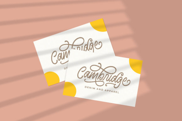 Mayhome Script Font PNG with transparent background - Preview 5