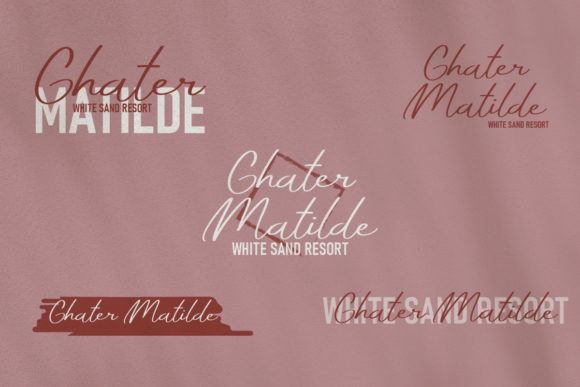 North Sweet Font PNG with transparent background - Preview 6