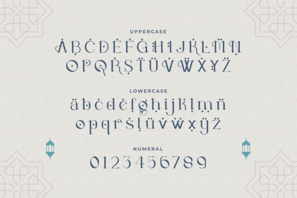 Nur Ramadhan Font PNG with transparent background - Preview 1