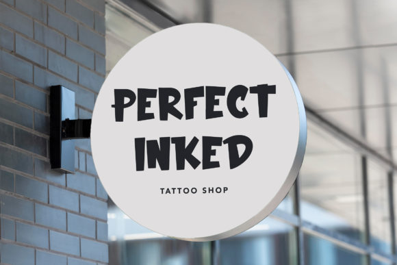 Absolute Inky Font PNG with transparent background - Preview 2
