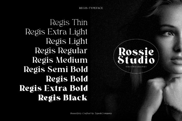 Regis Font PNG with transparent background - Preview 3