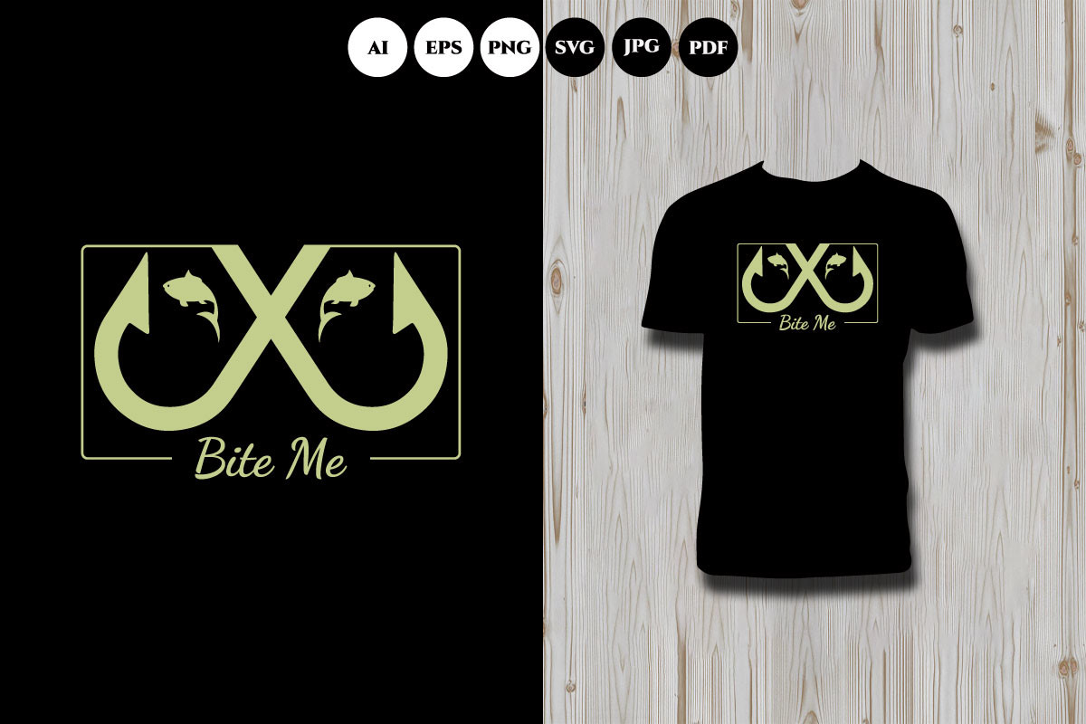 Bite Me T Shirt Design Graphic by Shaan Design Store · Creative Fabrica