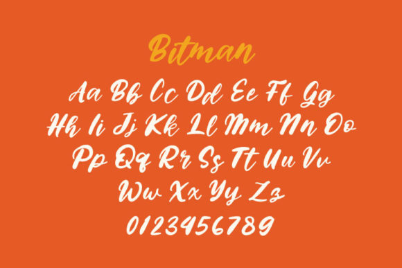 Bitman Font - Preview 3