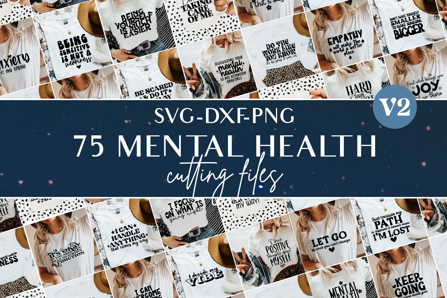 Mental Health Svg Bundle Graphic by Ali's SVG Shop · Creative Fabrica
