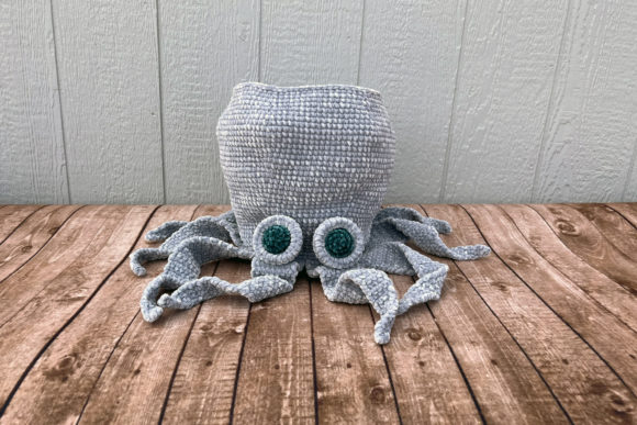 Octopus Basket Crochet Pattern