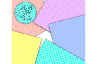 Pastel Polka Dot Digital Paper Graphic by apearlofagirldesigns ...