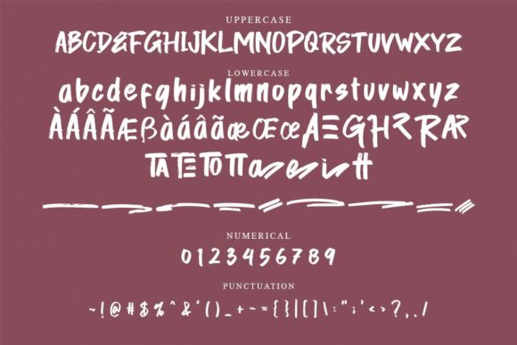 Anbeaten Font PNG with transparent background - Preview 6