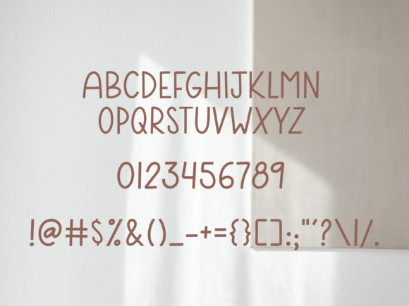 At Home Font - Preview 1