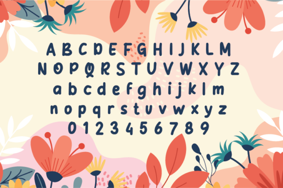 Blooming Font - Preview 1