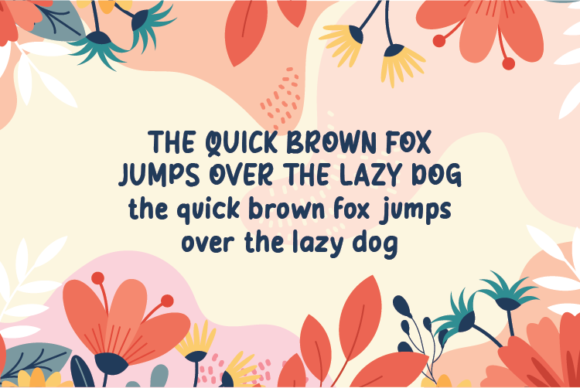 Blooming Font - Preview 3