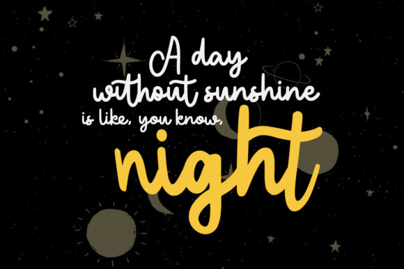 Boy Flare Font - Preview 3