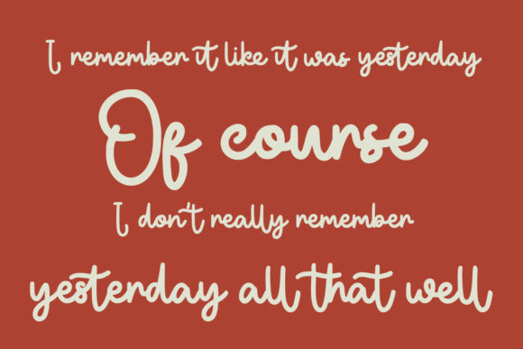 Boy Flare Font - Preview 6