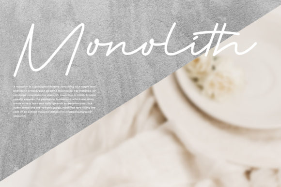 Brumptof Font - Preview 3