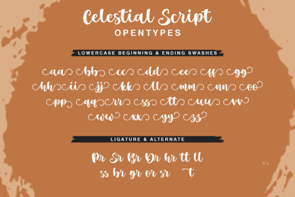 Celestial Font - Preview 6