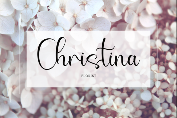 Cristina Maliyah Font - Preview 2
