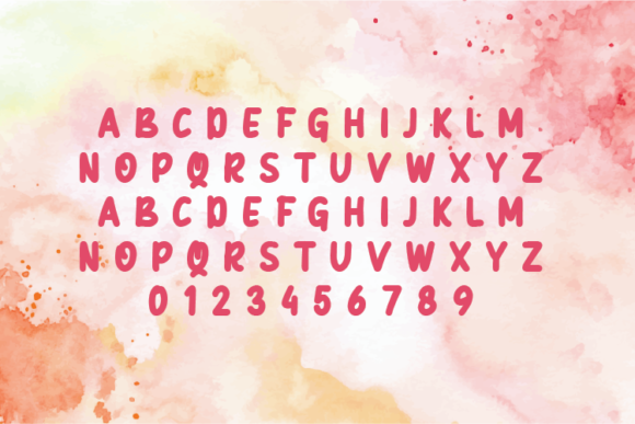 Flowering Font - Preview 1