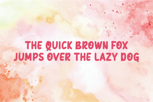 Flowering Font - Preview 3