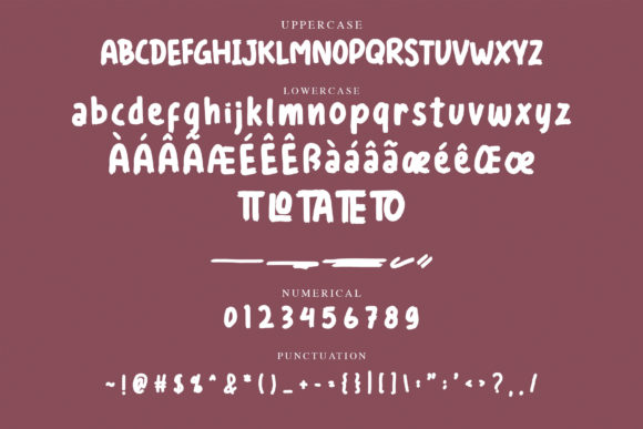 Happyload Font PNG with transparent background - Preview 6