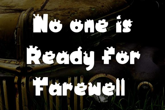 Hello Hole Font PNG with transparent background - Preview 1